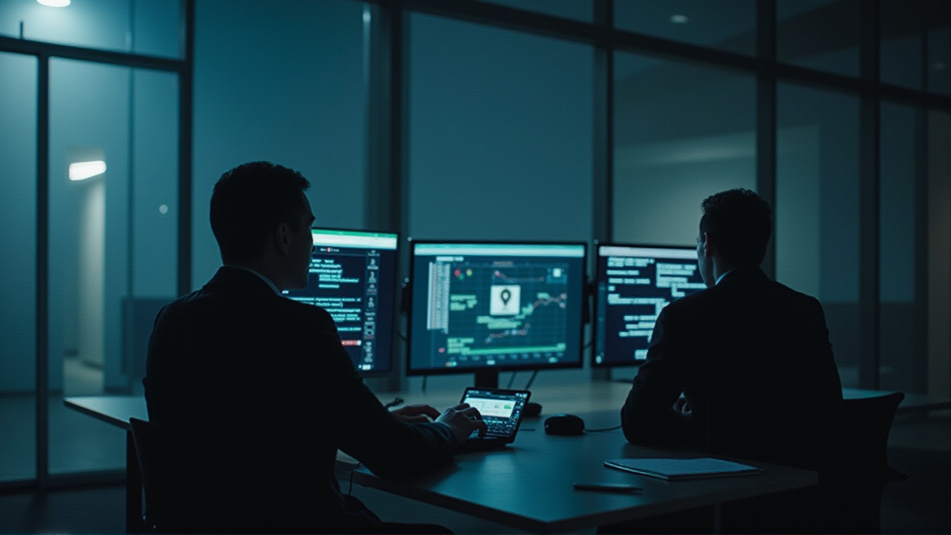 A stylized image representing the consumption of threat intelligence