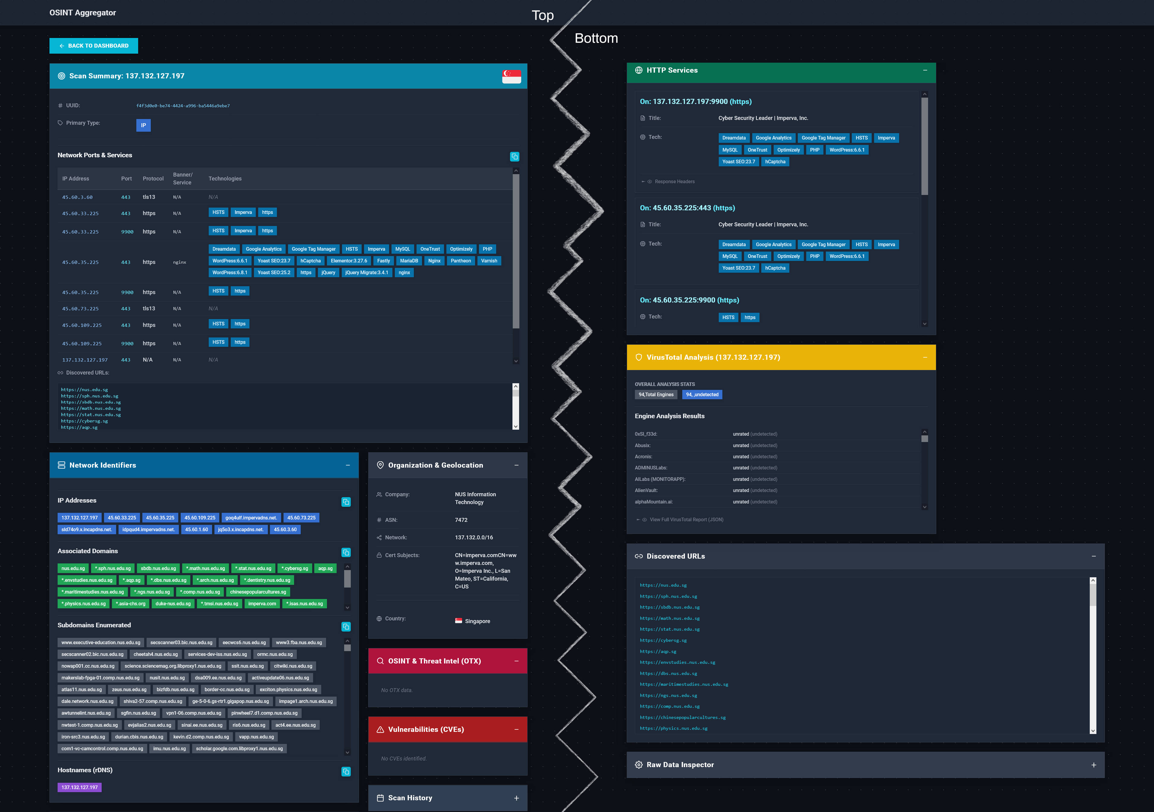 OSINT Aggregator